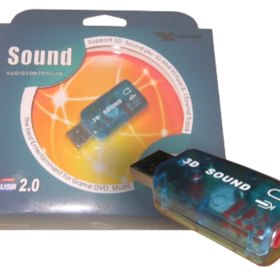 Tarjeta de Sonido USB 2.0 Tarjeta de Sonido USB 2.0