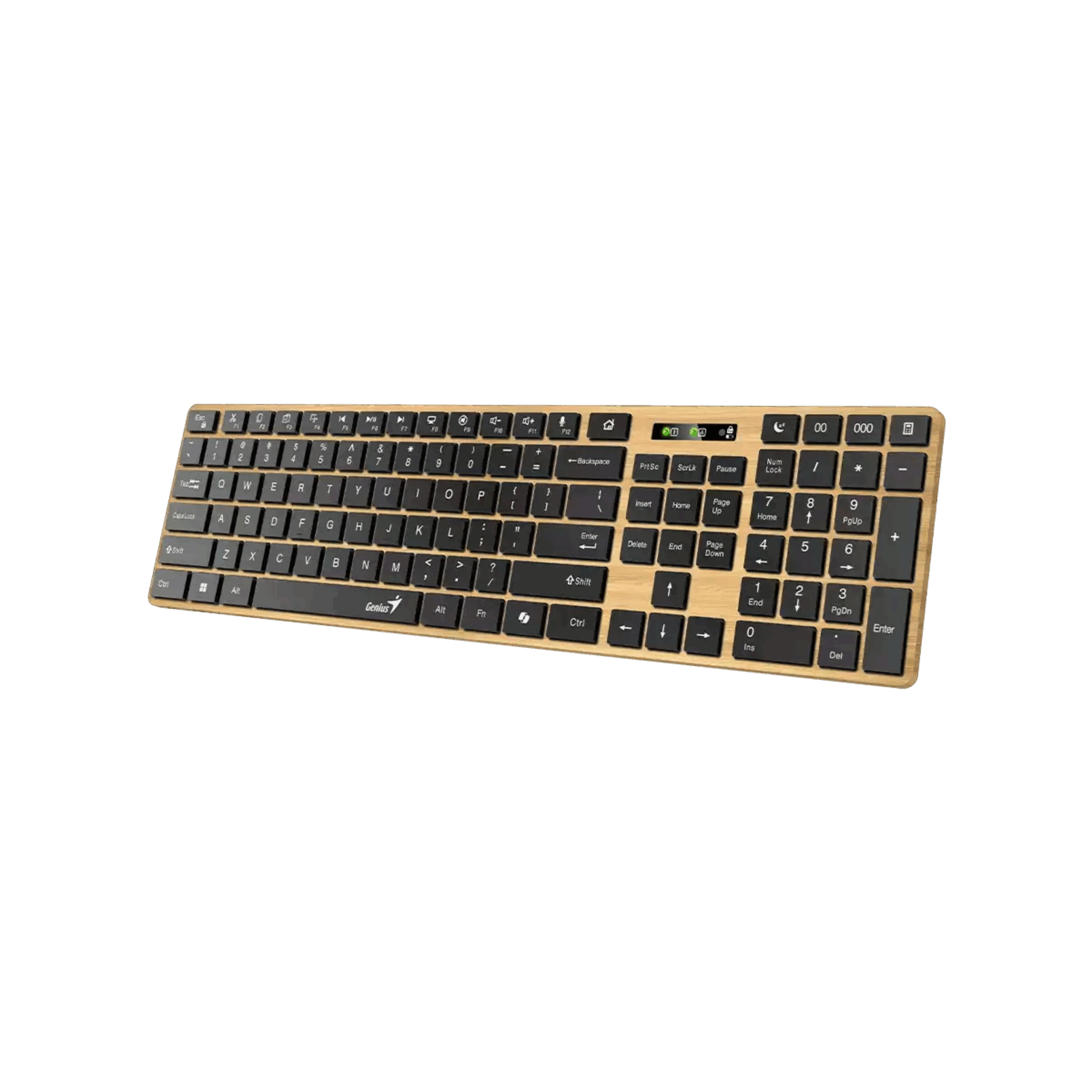 Teclado Genius SlimStar 7250BT Madera Teclado Genius SlimStar 7250BT Madera pronet scaled Teclado Genius SlimStar 7250BT Madera - Imagen 2