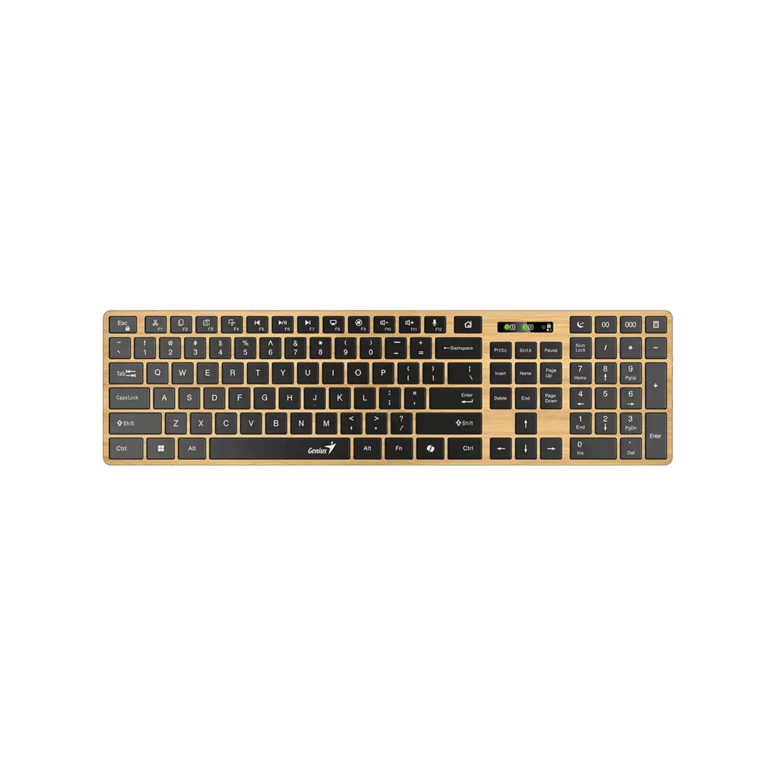 Teclado Genius SlimStar 7250BT Madera Teclado Genius SlimStar 7250BT Madera scaled Teclado Genius SlimStar 7250BT Madera