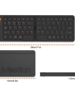 Teclado Inalámbrico Meetion BTK001 Negro Teclado Inalambrico Meetion BTK001 Negro pronet Teclado Inalambrico Meetion BTK001 Negro pronet