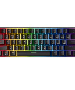 Teclado Mecánico Fantech MaxFit61 Negro Teclado Mecanico Fantech MaxFit61 Negro Teclado Mecanico Fantech MaxFit61 Negro