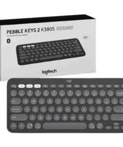 Teclado Logitech K380S Pebble Keys 2 Bluetooth Grafito