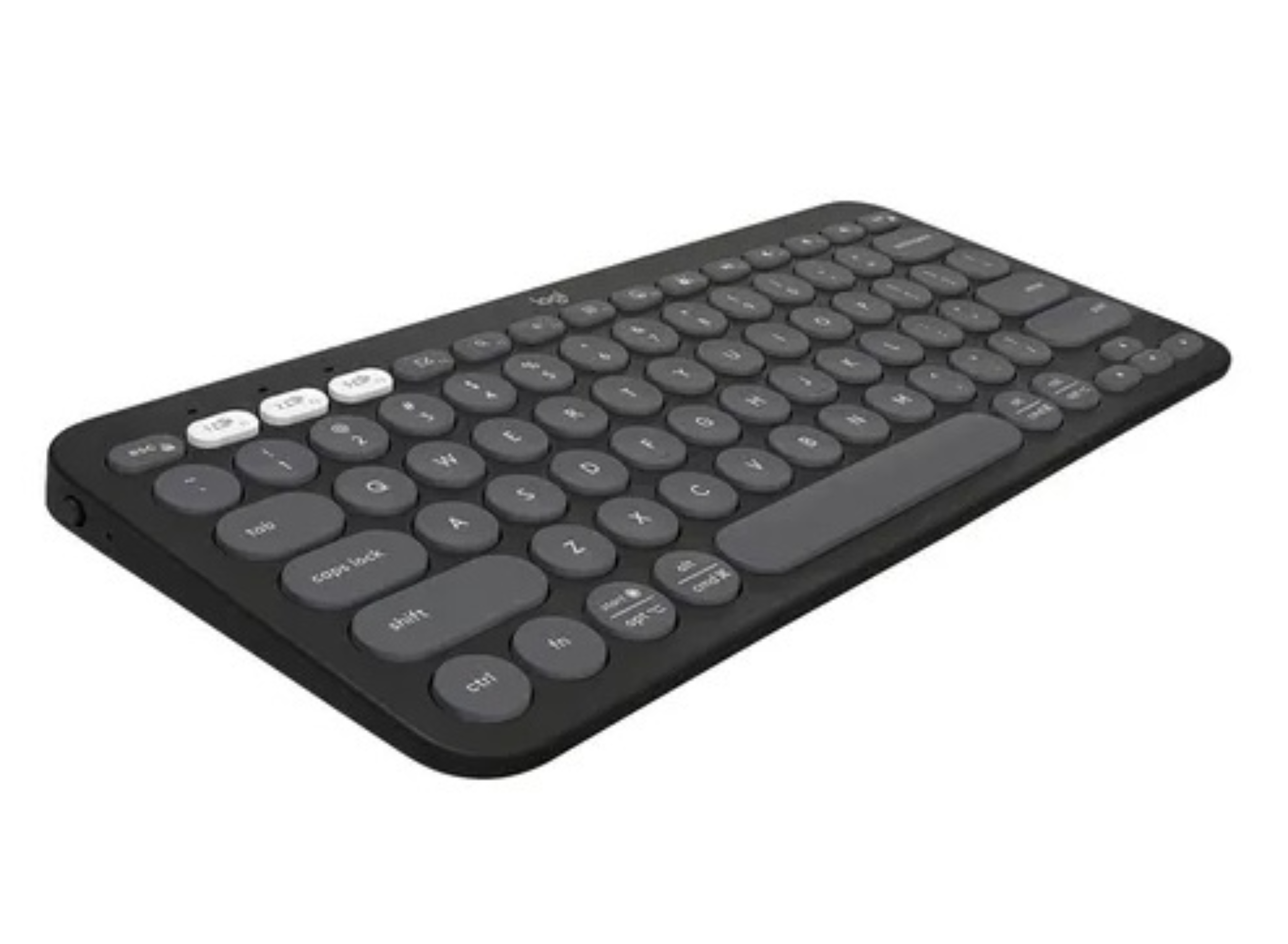Teclado Logitech K380S Pebble Keys 2 Bluetooth Grafito Teclado Logitech K380S Pebble Keys 2 Bluetooth Grafito removebg preview pronet Teclado Logitech K380S Pebble Keys 2 Bluetooth Grafito - Imagen 2