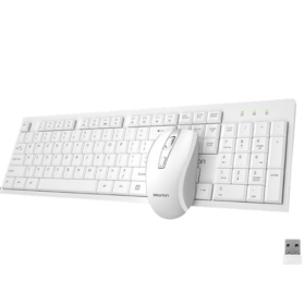Teclado y Mouse Meetion C4120 Little Blanco