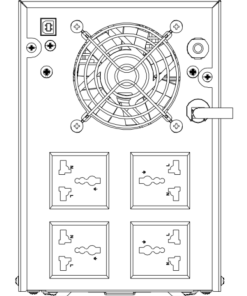 UPS 3000VA Hikvision 1