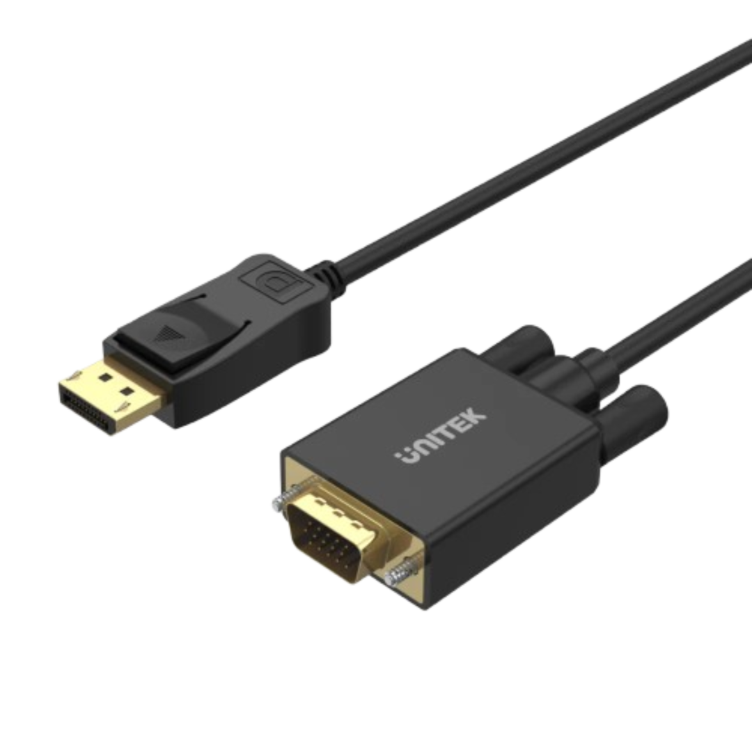 Cable DisplayPort a VGA Unitek Y-5118F | ProNet Tecnología