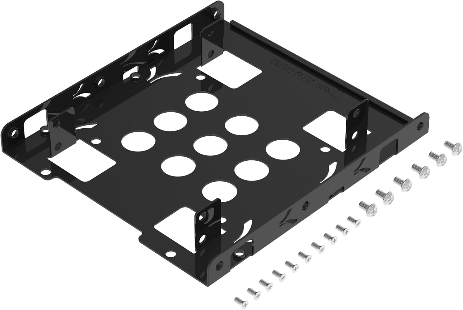 Bandeja Adaptador 2.5 a 3.5 Bandeja adaptador metalica de disco 2.5 a bahia 3.5 con tornillos