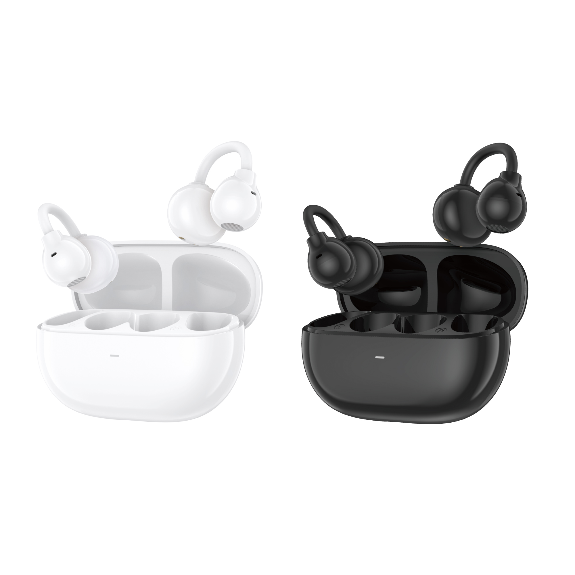 Auriculares Foneng BL161 OWS Bluetooth 5.3 Blanco bl161 1 Auriculares Foneng BL161 OWS Bluetooth blanco y negro