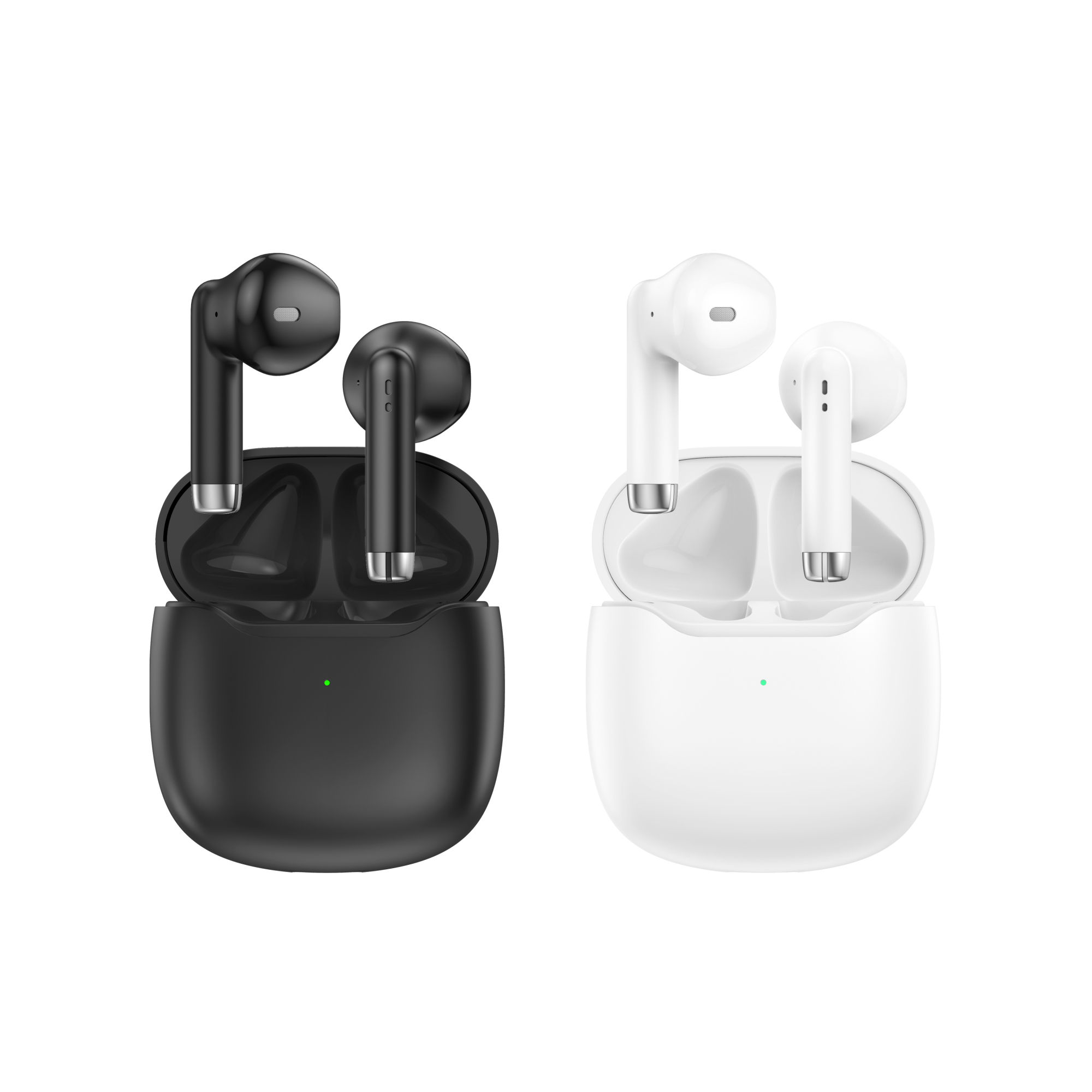 Auriculares Foneng BL168 TWS Bluetooth 5.4 Blanco bl168 1 Auriculares Foneng BL168 TWS Bluetooth blanco y negro