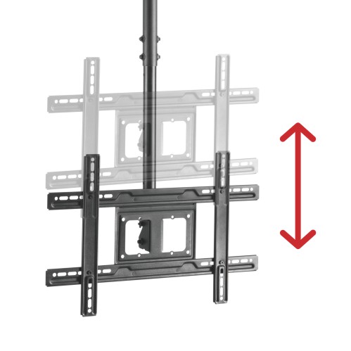 Ajuste de altura Brateck PLB-CE1046-01 Placa VESA ajustable en altura del soporte de techo Brateck PLB-CE1046-01