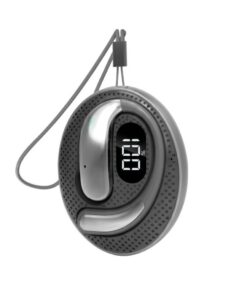 Auricular BT-87 con traductor IA Bluetooth color gris