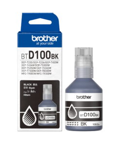 Botella tinta original Brother BT-D100BK negro