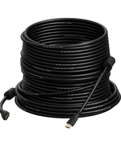 Cable HDMI Intelbras CHF 2020 de 20 metros cabos hdmi extensos 20m perspec dir Cable HDMI Intelbras CHF 2020 de 20 metros - Imagen 2