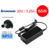 Cargador compatible Lenovo 65W 20V 3.25A conector 4.0x1.7mm
