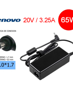 Cargador compatible Lenovo 65W 20V 3.25A conector 4.0x1.7mm