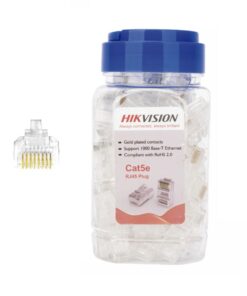 Conectores RJ45 Hikvision Cat5e