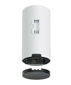 Puertos 2.5 Gbps y base de montaje del TP-Link Deco BE25-Outdoor
