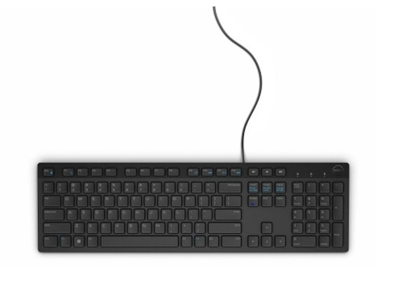 Teclado Dell KB216 Teclado con cable Dell KB216