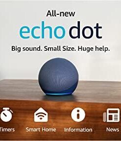 amazon echo dot azul alexa