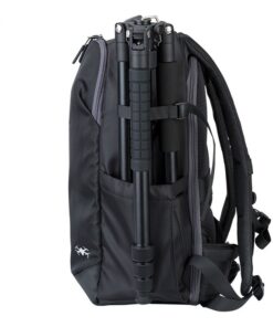 Mochila Fotopro FB-4 Pro para Fotografía, Video y Drone fotopro fb4 pro lateral tripode Mochila Fotopro FB-4 Pro con tripode en bolsillo lateral