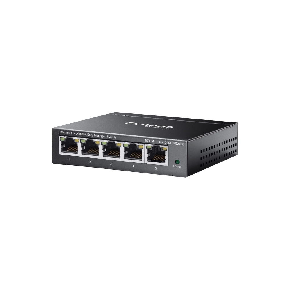 Switch TP-Link Omada ES205G 5 Puertos Gigabit Easy Managed g es205g 2 Switch TP-Link ES205G