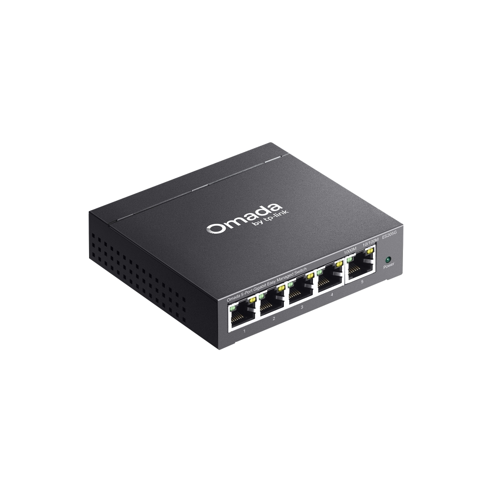 Switch TP-Link Omada ES205G 5 Puertos Gigabit Easy Managed g es205g 3 Switch TP-Link ES205G
