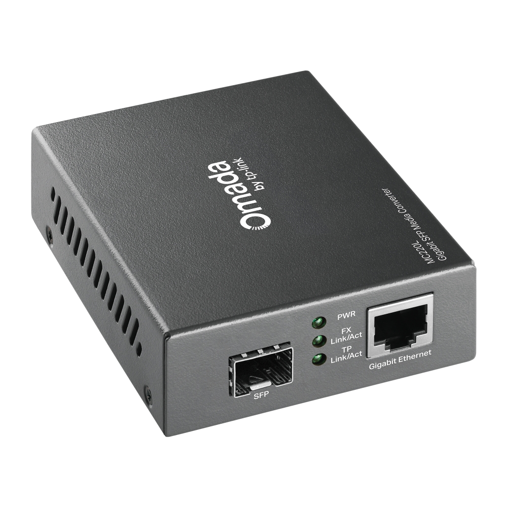 Conversor de Medios TP-Link MC220L Gigabit SFP g mc220l 1 Conversor de medios TP-Link MC220L