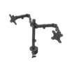 Soporte de escritorio Klip Xtreme KPM-310 con abrazadera para dos monitores