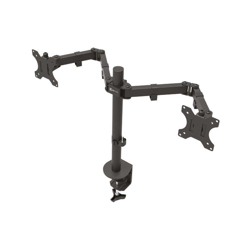 Soporte de Escritorio Klip Xtreme KPM-310 para 2 Monitores de 13" a 32" klip kpm310 main Soporte de escritorio Klip Xtreme KPM-310 con abrazadera para dos monitores