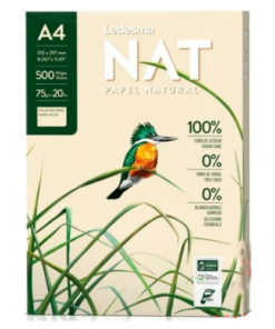 Papel A4 Ledesma NAT Natural 75 grs