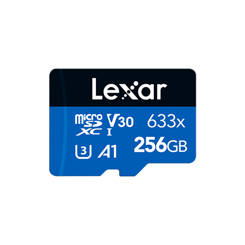 Micro SD Lexar 633x 256GB Micro SD Lexar 633x 256GB UHS-I High-Performance