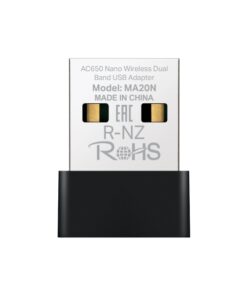 Adaptador USB WiFi Mercusys MA20N AC650 Nano Dual Band
