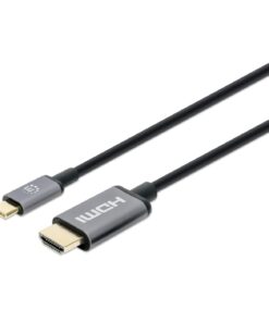 Cable Adaptador USB-C a HDMI Manhattan de 1 Metro
