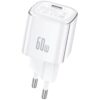 Cargador Foneng Max40-EU GaN 60W Tipo C Blanco