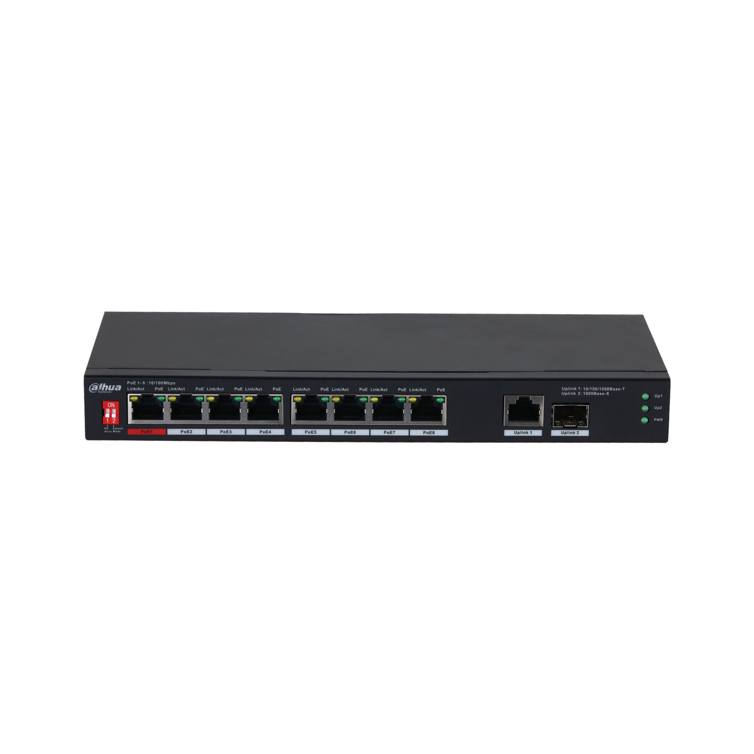 Switch PoE Dahua 8 Puertos DH-PFS3110-8ET1GT1GF-96 o2 scaled Switch PoE Dahua 8 Puertos DH-PFS3110-8ET1GT1GF-96 - Imagen 2