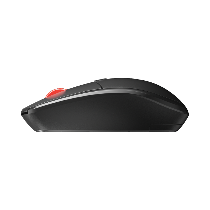 Combo Teclado y Mouse Acer OCC309 Negro Inalámbrico occ309 mouse Mouse inalámbrico del combo Acer OCC309, vista lateral