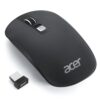 Mouse Acer OMR242 Negro inalámbrico con receptor USB