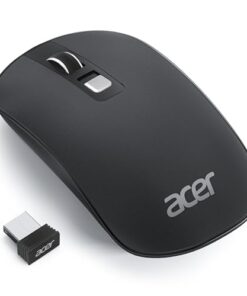 Mouse Acer OMR242 Negro inalámbrico con receptor USB