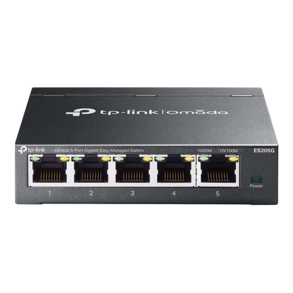 Switch TP-Link Omada ES205G 5 Puertos Gigabit Easy Managed p es205g Switch TP-Link ES205G