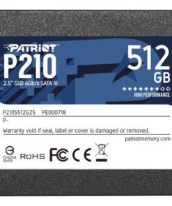 Disco solido SSD Patriot P210 de 512GB