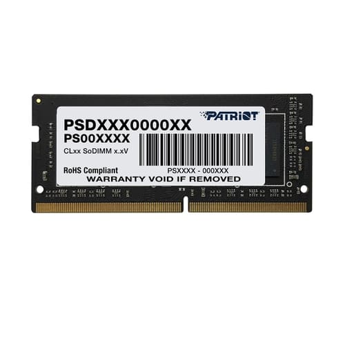 Memoria RAM Notebook Patriot Signature DDR4 16GB 3200MHz Memoria RAM Notebook Patriot Signature DDR4 16GB 3200MHz