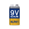 Pila alcalina 9V Nort Tech