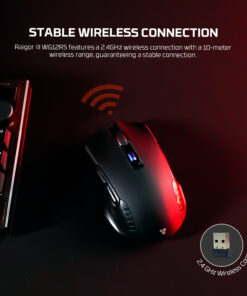 Mouse Inalámbrico Fantech Raigor III WG12RS Blanco raigor 3 Mouse inalambrico Fantech Raigor III WG12RS negro y blanco