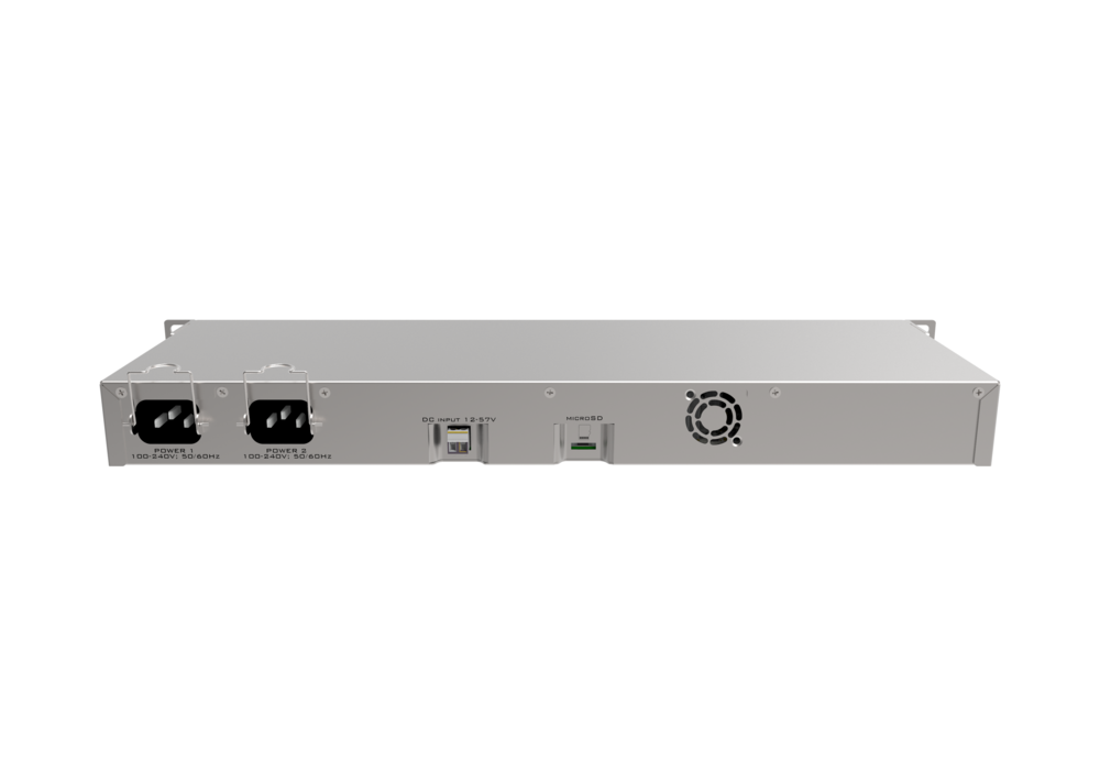 Router Mikrotik RB1100Dx4 Dude Edition Router Mikrotik RB1100Dx4 trasera