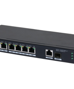 Switch PoE Dahua DH-PFS3110-8ET1GT1GF-96 de 8 puertos con uplink Gigabit y SFP