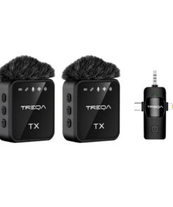 Set de 2 microfonos inalambricos Treqa MIC-4