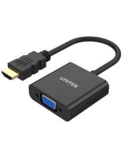 Adaptador Unitek Y-6333 HDMI a VGA con audio