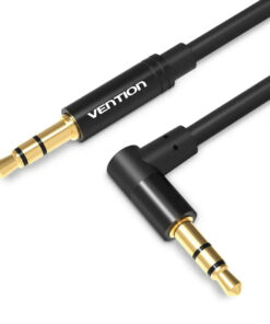 Cable de Audio 3.5mm Vention BAZBG angulado 90 grados