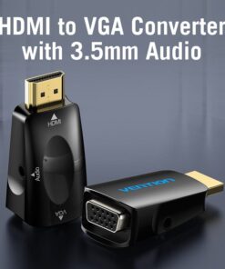 Conversor de HDMI a VGA con audio Vention AIDB0 vention hdmi to vga converter with 3 5mm audio 34165937307814 Conversor de HDMI a VGA con audio Vention AIDB0 - Imagen 2