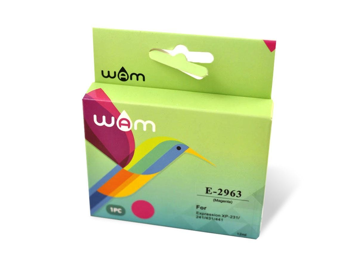 Cartucho de Tinta WAM Compatible con Epson T296 Magenta wam t296 magenta Cartucho WAM T296 Magenta